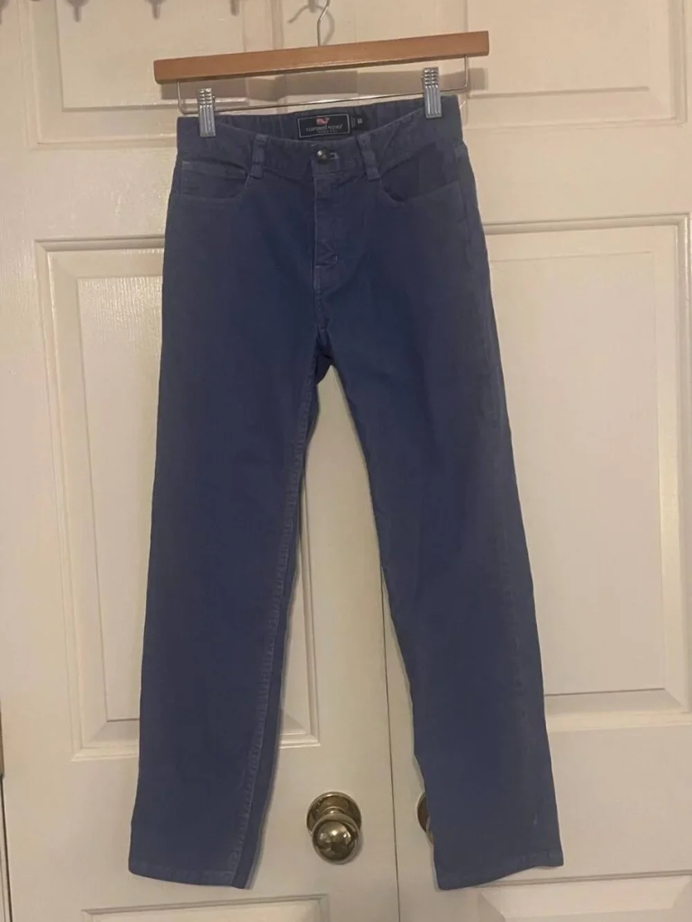 Vineyard Vines Kids Blue Corduroy Pants Size 10 - Classic Preppy w/ Adjust girls